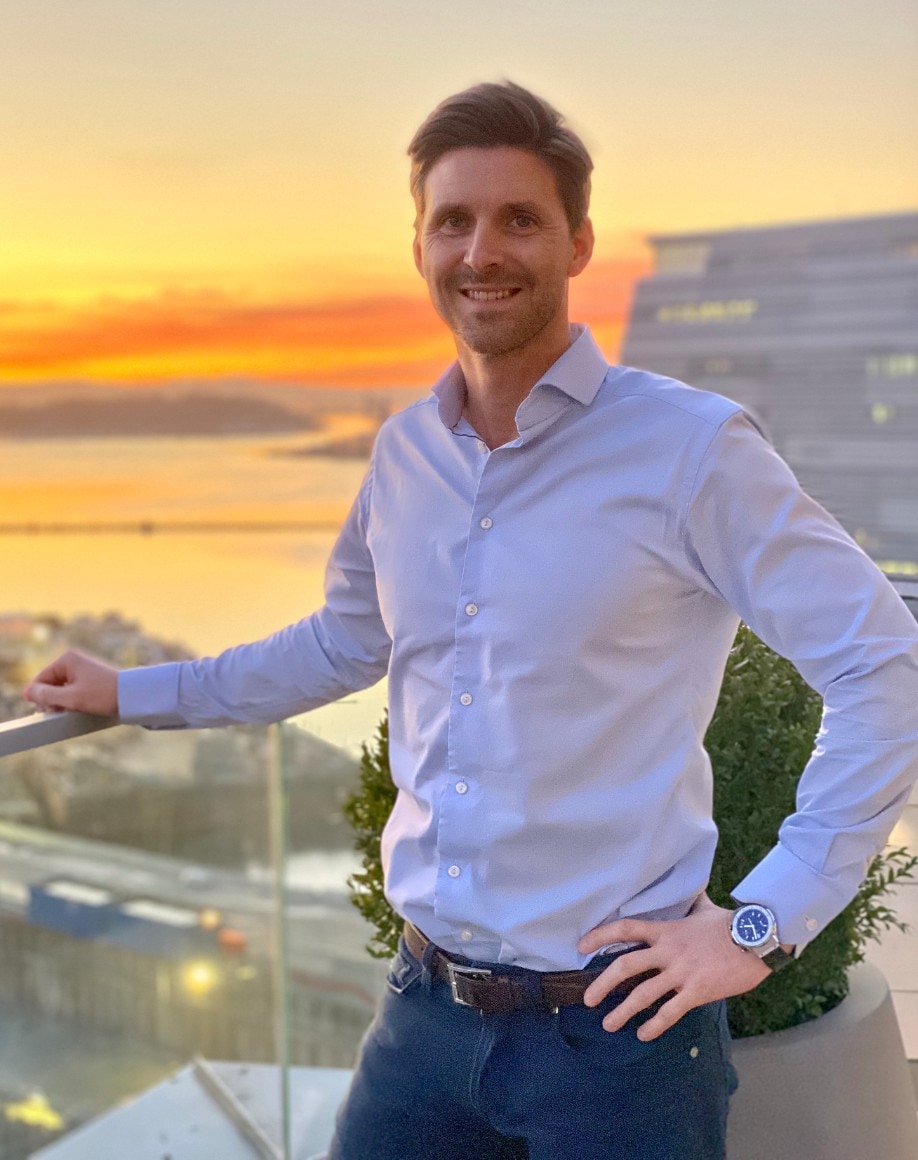 Stian Sæther, direktør og fagansvarlig for Enterprise Agility på PwCs Oslo-kontor