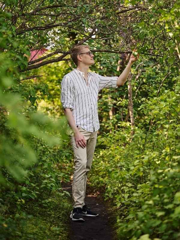 Erlend Bjørklund i naturen