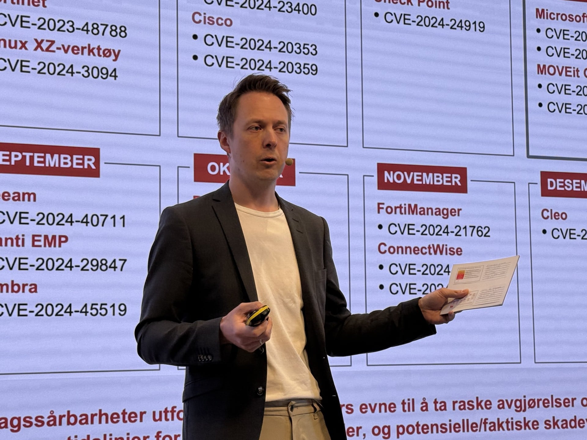 Beskjed fra hackere til bedriften de har hacket